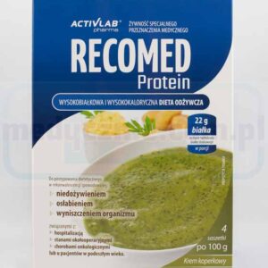 Recomed Protein 4x100g krem koperkowy